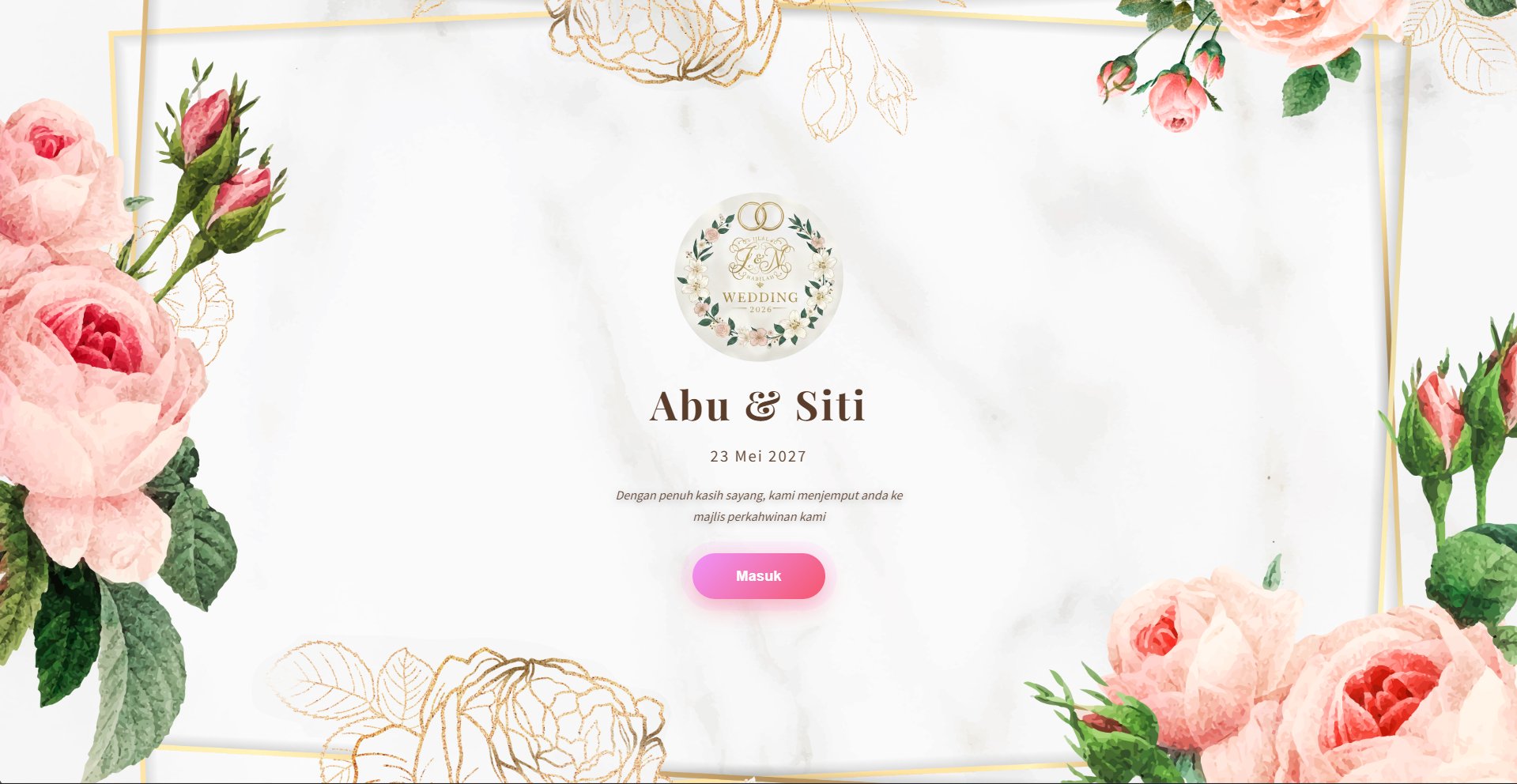Abu & Siti Wedding
